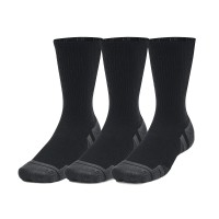 Носки  Under Armour UA Performance Tech 3pk Crew черные 1379512-001 изображение 1