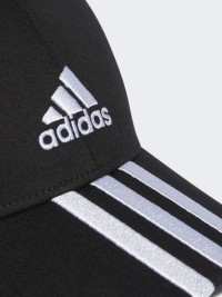 Бейсболка  Adidas BBALL 3S CAP CT черная IB3242 изображение 4