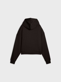 Толстовка женская Puma HER Crop Full-Zip Hoodie черная 68505601 изображение 7