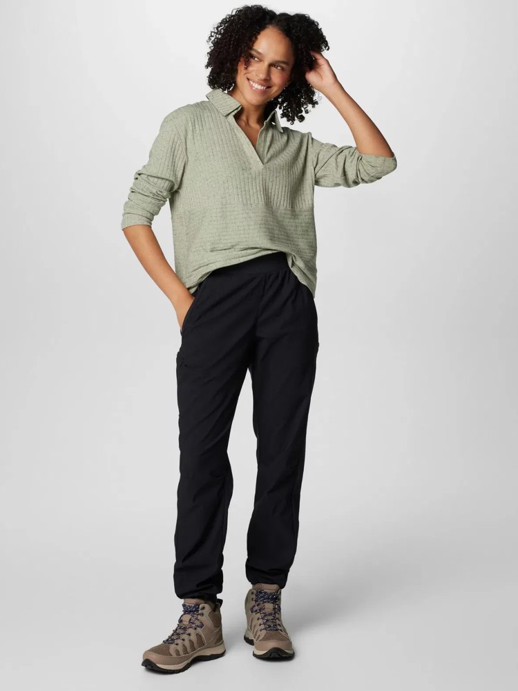 Брюки женские Columbia Leslie Falls™ Pull-On Pant черные 2087031-010 изображение 2