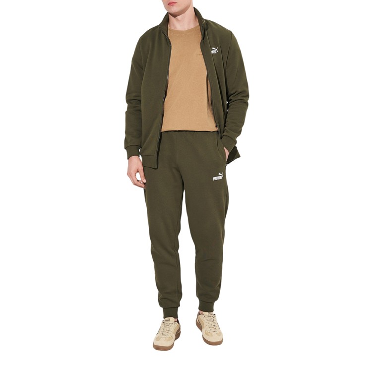 Костюм мужской Puma ESS Sweat Suit FL хаки 68817570 изображение 2