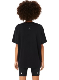 Футболка женская Asics ASICS LOGO TEE черная 2032C843-002 изображение 3