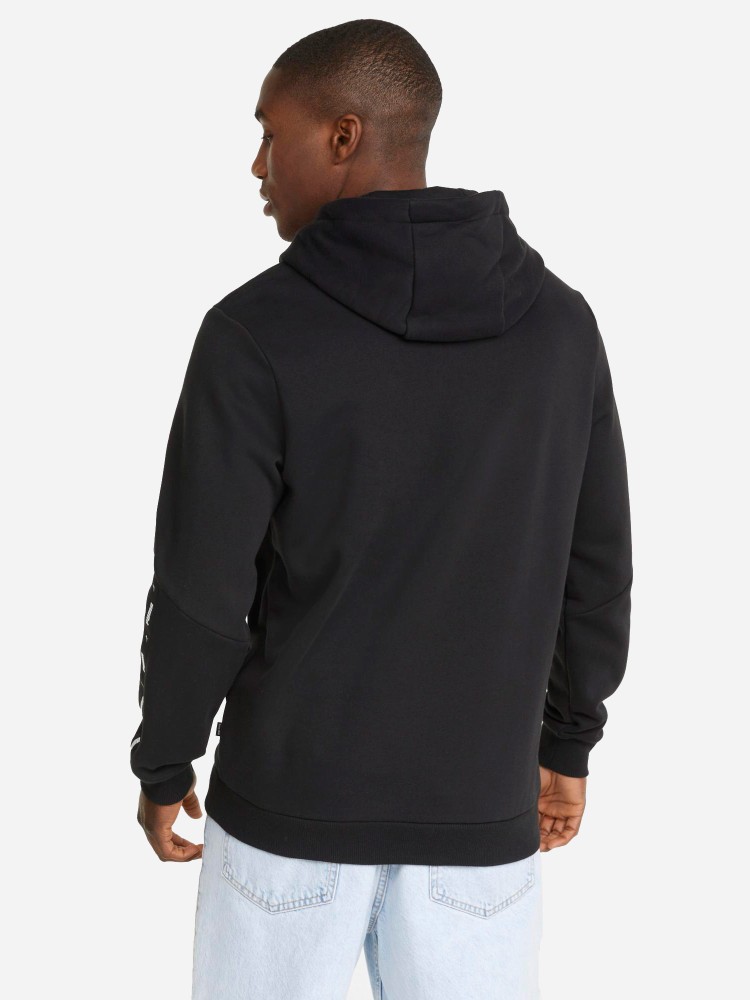Толстовка мужская Puma ESS+ Tape Hoodie FL черная 84904001 изображение 3