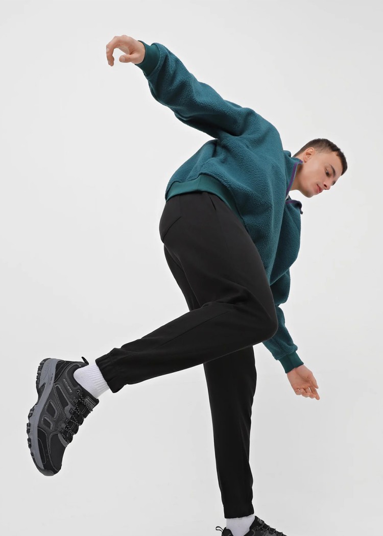 Кроссовки мужские Skechers Hillcrest черные 237379 BKCC изображение 7