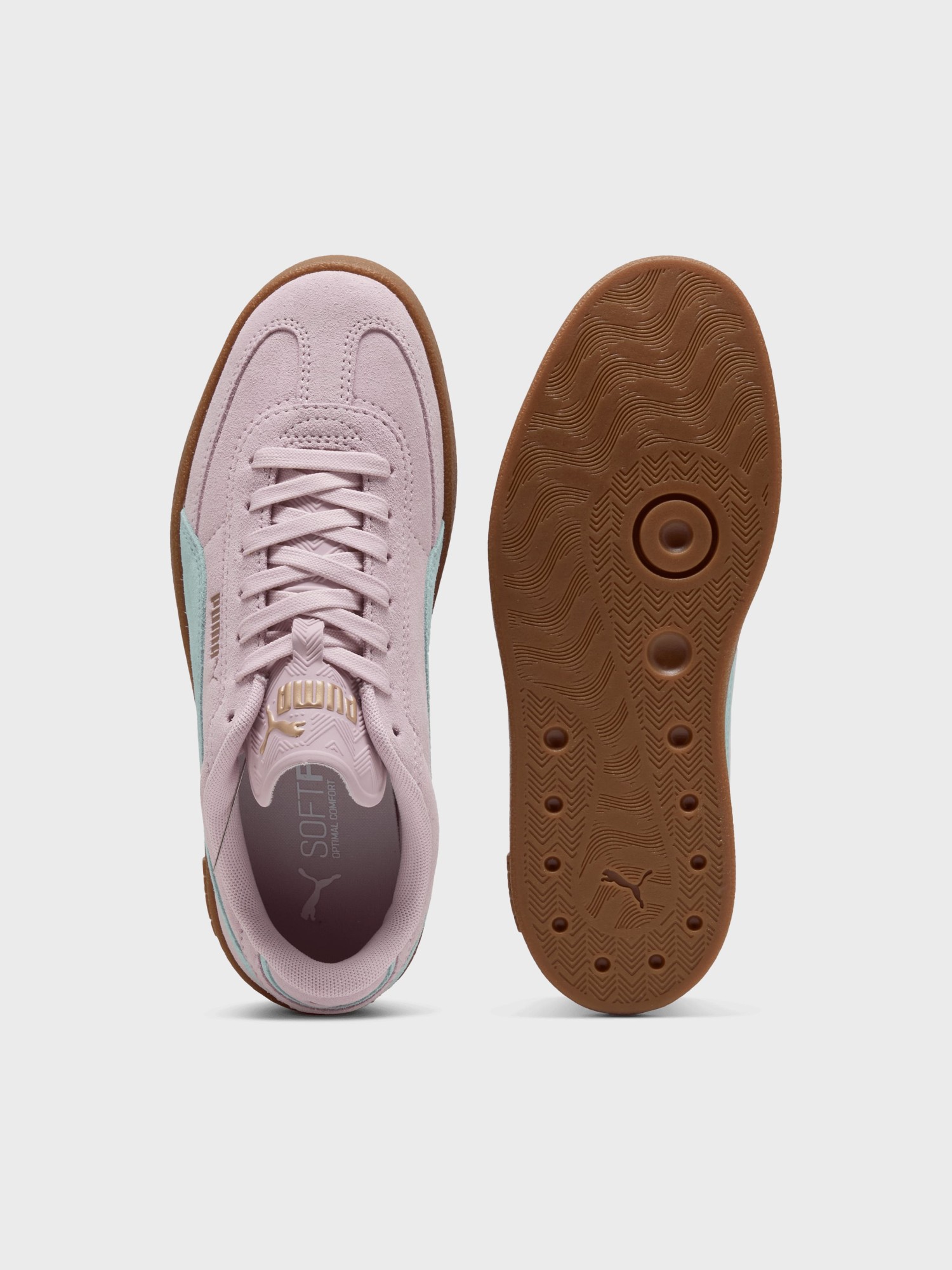 Кроссовки женские Puma Puma Club II Era Suede розовые 40071706 изображение 7