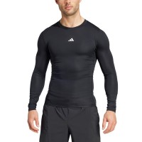 Футболка мужская Adidas TF LS TEE черная JE6702 изображение 1