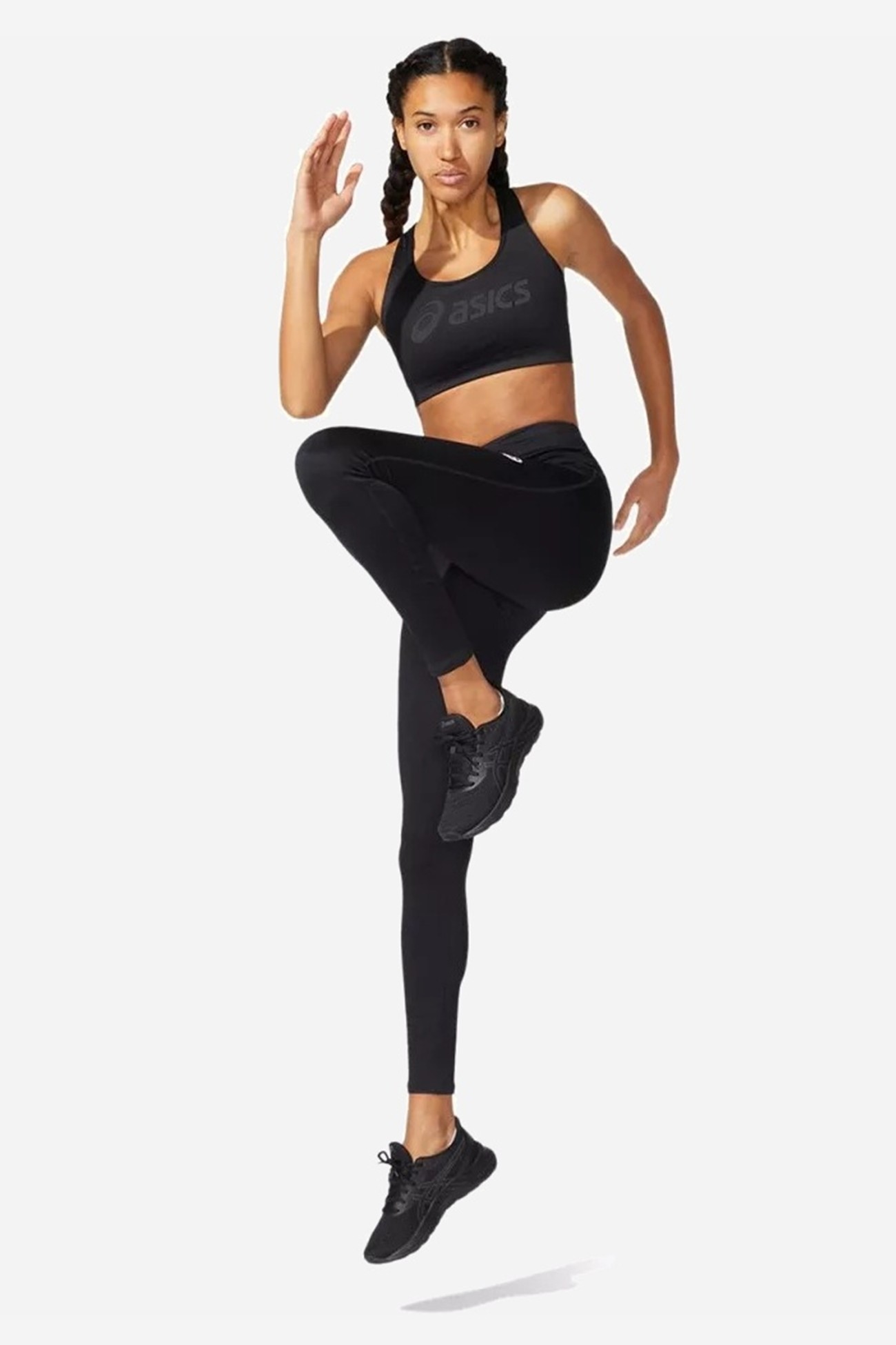 Бра женский Asics CORE ASICS LOGO BRA черный 2012C573-001 изображение 2