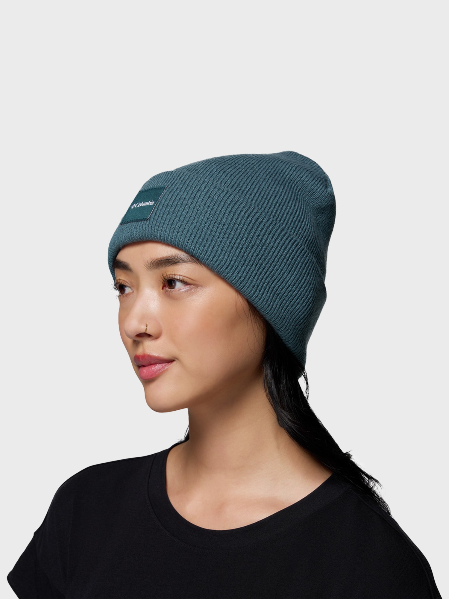 Шапка Columbia City Trek™ Heavyweight Beanie бирюзовая 1911251-429 изображение 3