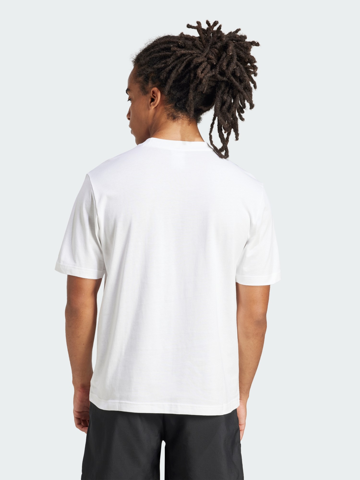 Футболка мужская Adidas M SL SJ T белая JF1092 изображение 3