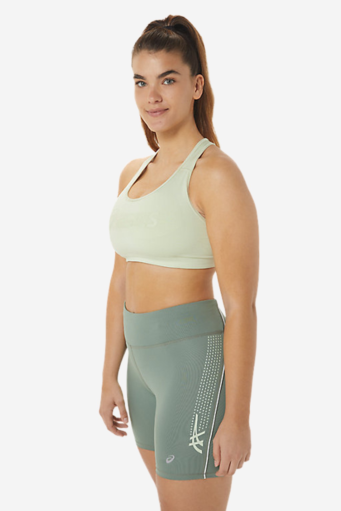 Бра женский Asics CORE ASICS LOGO BRA мятный 2012C573-300 изображение 3