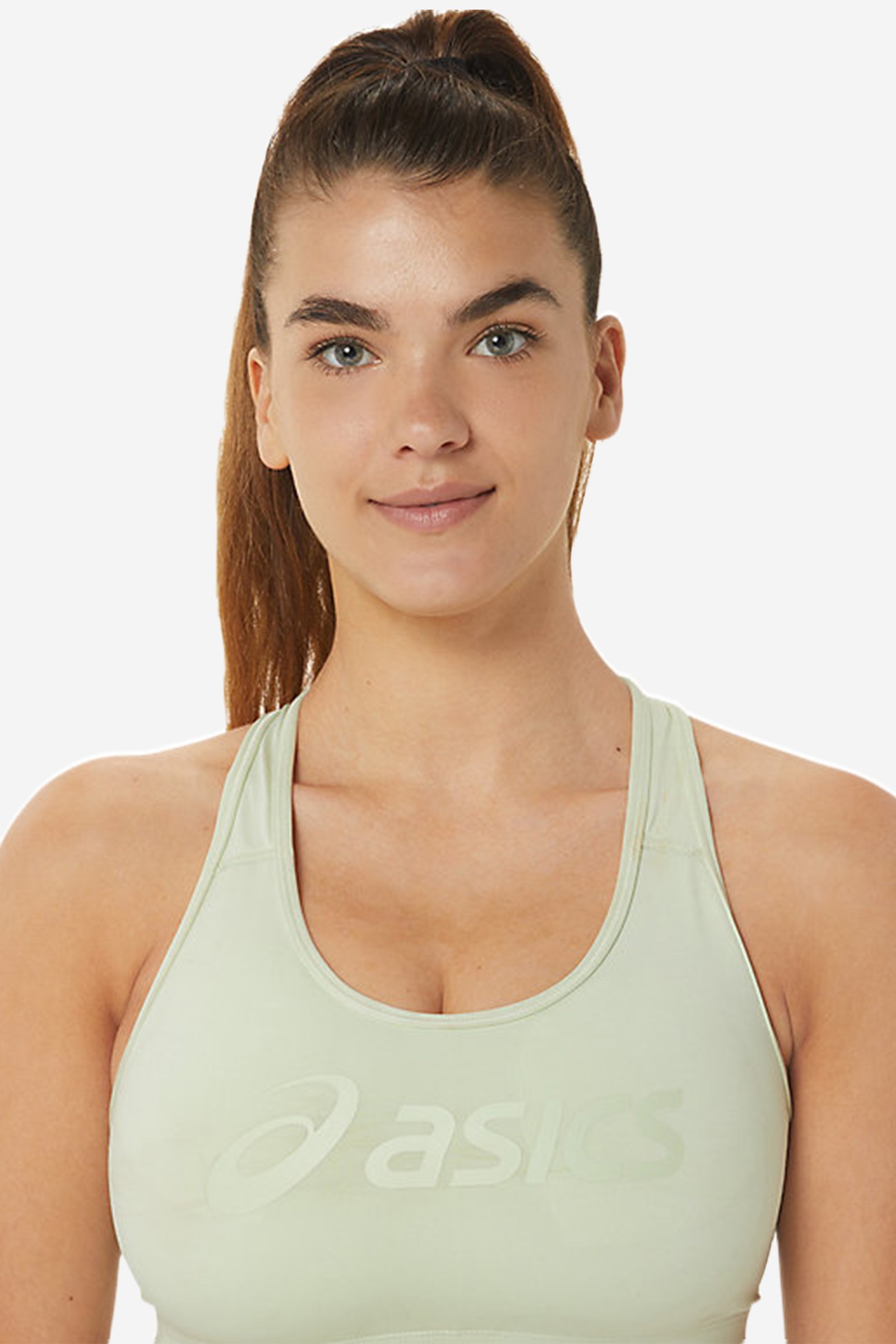 Бра женский Asics CORE ASICS LOGO BRA мятный 2012C573-300 изображение 4
