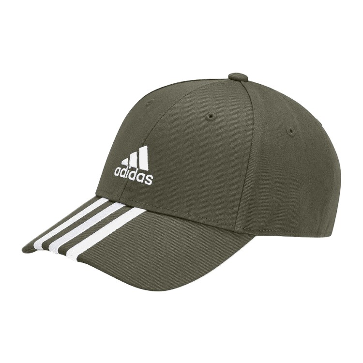 Бейсболка  Adidas BBALL 3S CAP CT оливковая II3511 изображение 1