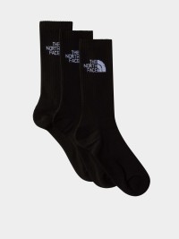 Носки The North Face Multi Sport Cush Crew Sock 3p черные NF0A882HJK31 изображение 2