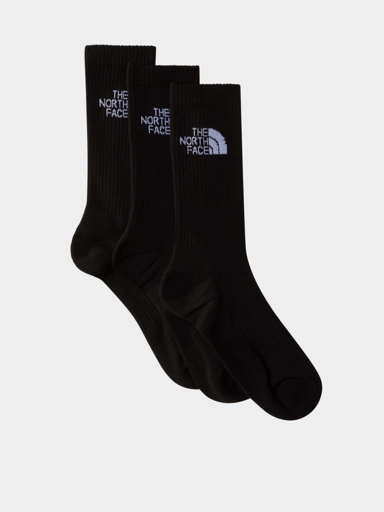 Носки The North Face Multi Sport Cush Crew Sock 3p черные NF0A882HJK31 изображение 2