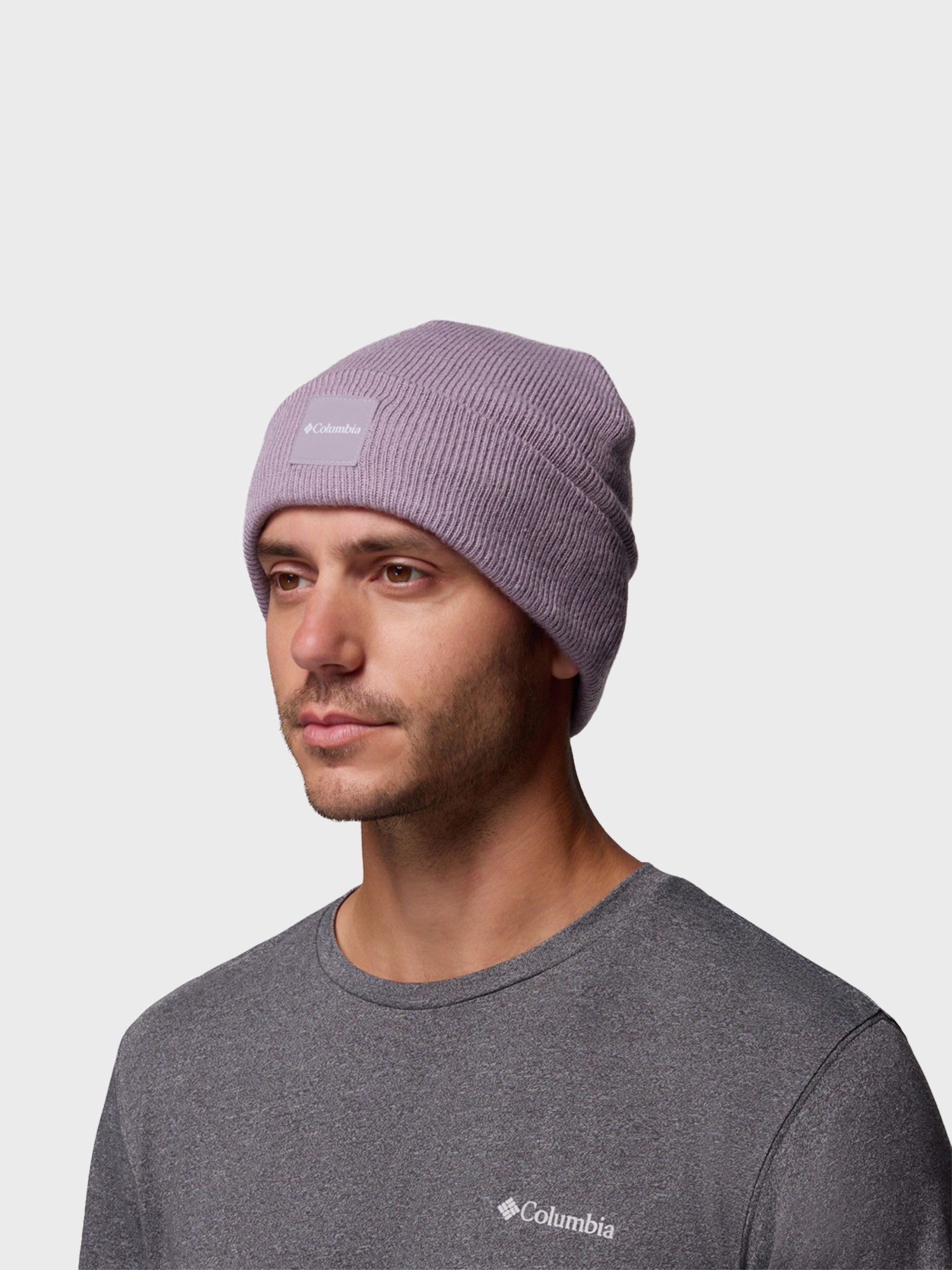 Шапка Columbia City Trek™ Heavyweight Beanie сиреневая 1911251-554 изображение 5