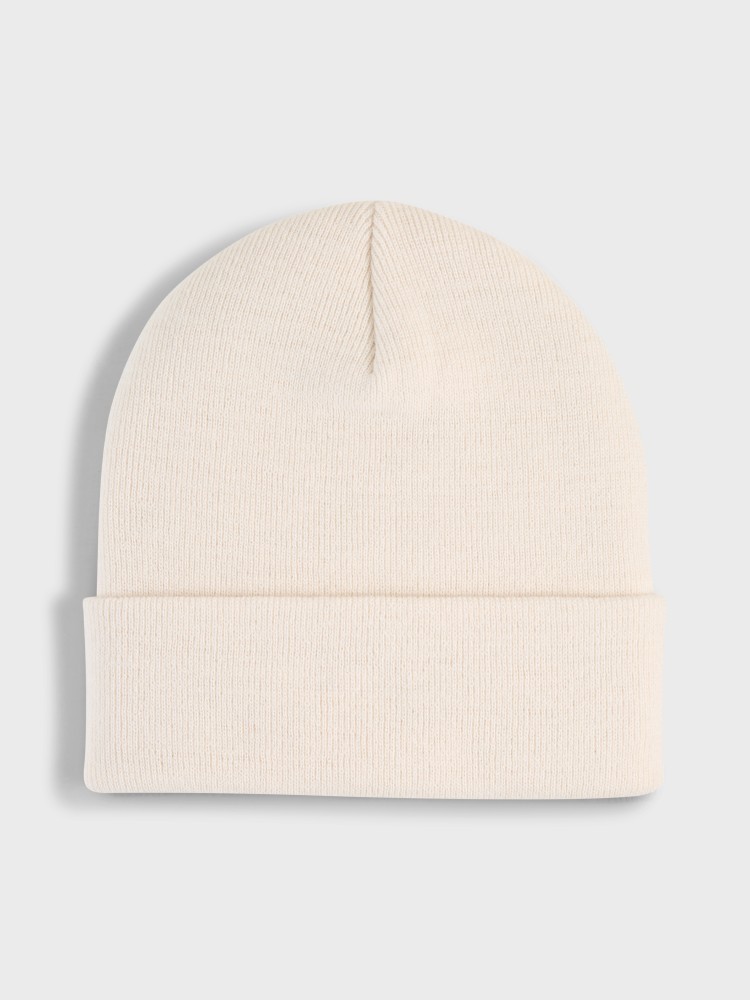 Шапка  Puma METAL PUMA CAT High Crown Beanie молочная 02640404 изображение 3