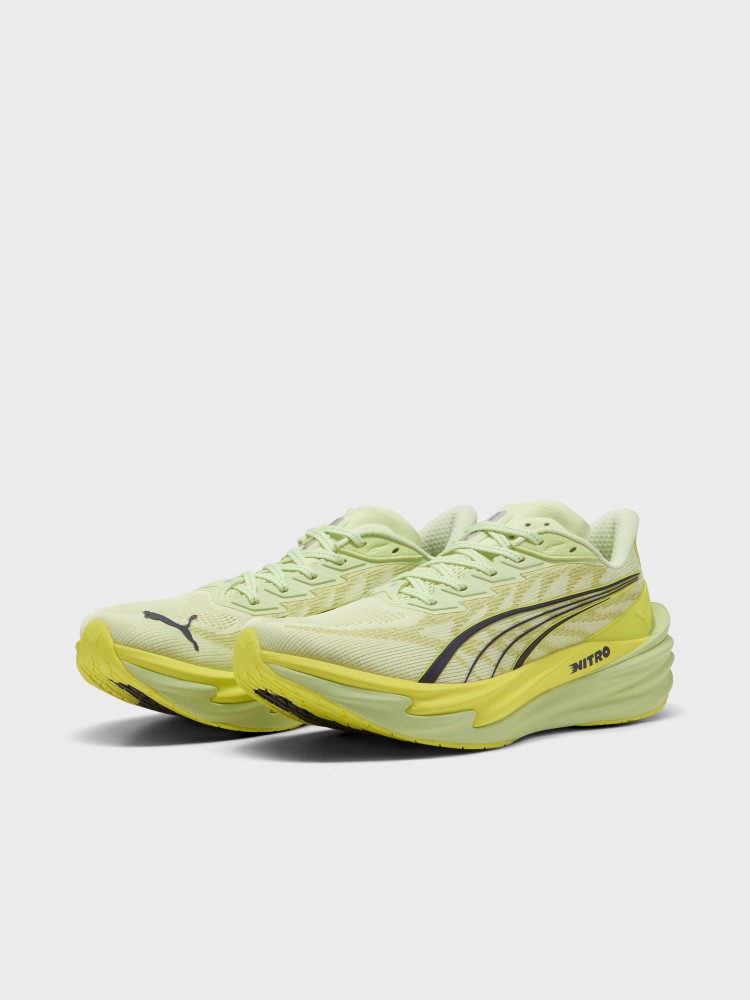 Кроссовки мужские Puma Deviate NITRO 4 зеленые 31212304  изображение 3