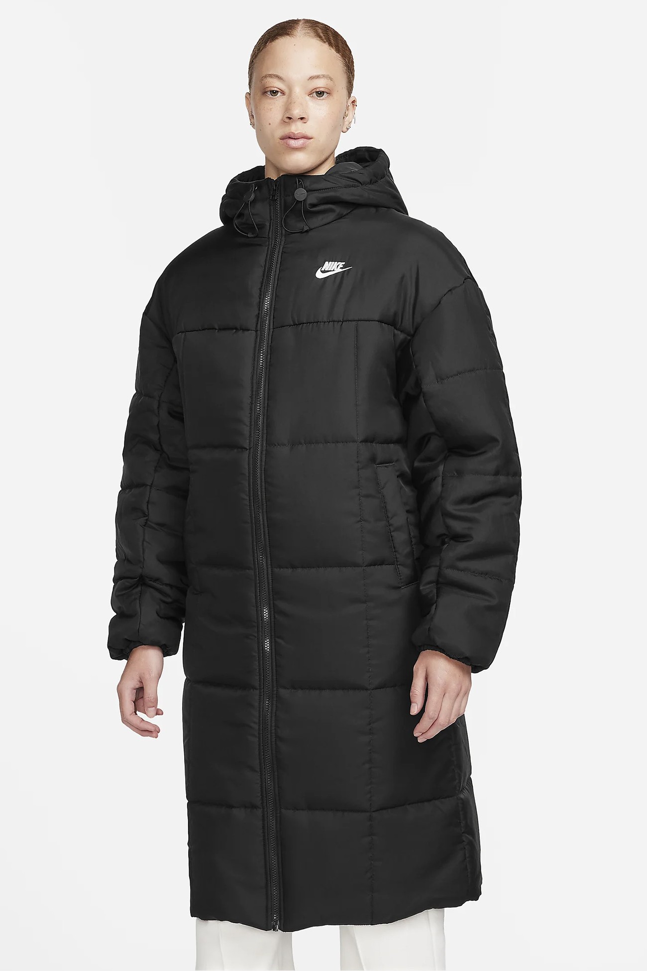 Куртка женская Nike W NSW TF THRMR CLSC PARKA черная FB7675-010 изображение 2