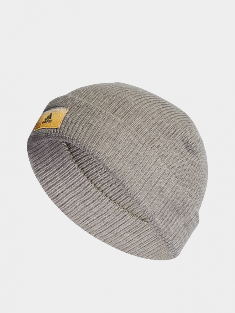 Шапка Adidas ESS BEANIE CUFF серая II3519 изображение 2