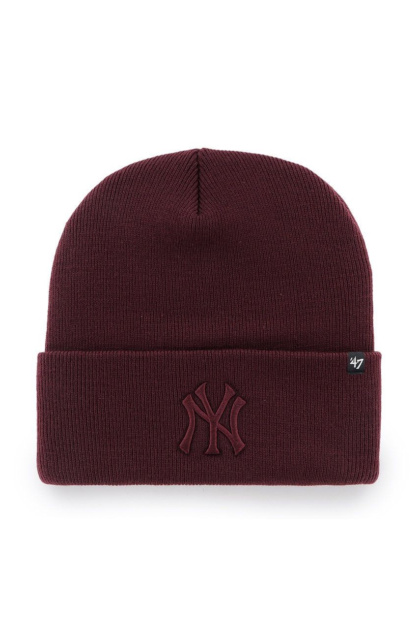 Шапка  47 Brand MLB NEW YORK YANKEES HAYMAKER бордовая B-HYMKR17ACE-KMA изображение 2