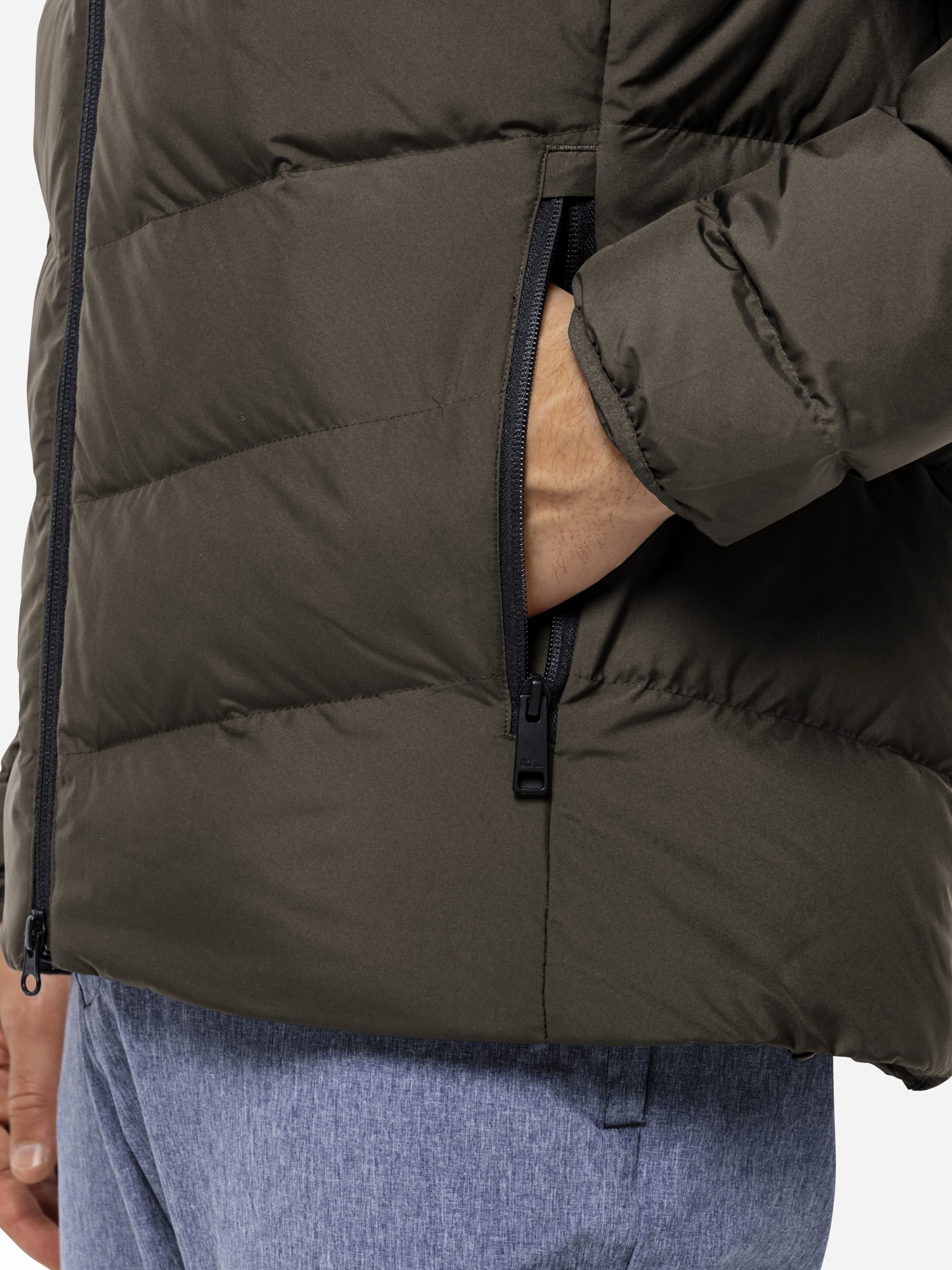 Куртка  мужская Jack Wolfskin COLONIUS JKT M коричневая 1207431-5719 изображение 6