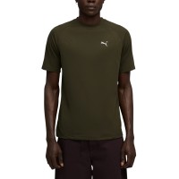 Футболка мужская Puma EVOSTRIPE Tee хаки 68822970 изображение 1