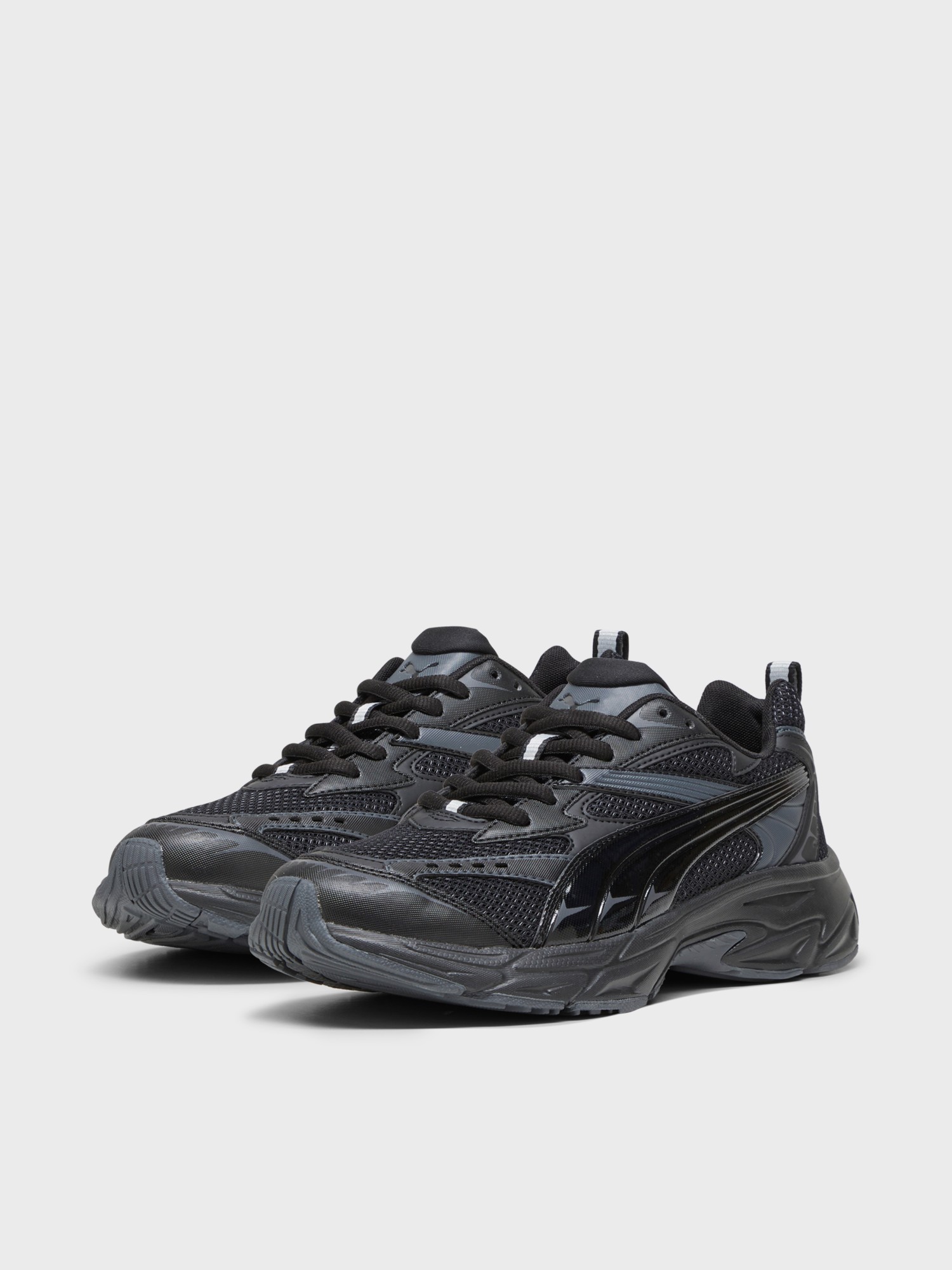 Кроссовки мужские Puma Morphic Base черные 39298204 изображение 3