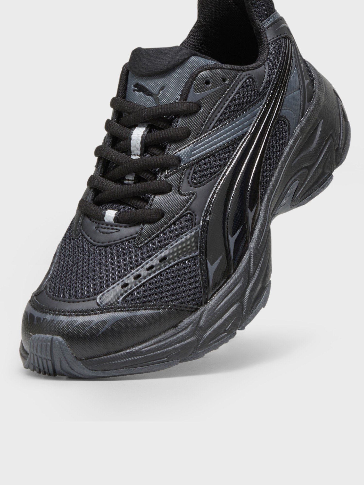 Кроссовки мужские Puma Morphic Base черные 39298204 изображение 5