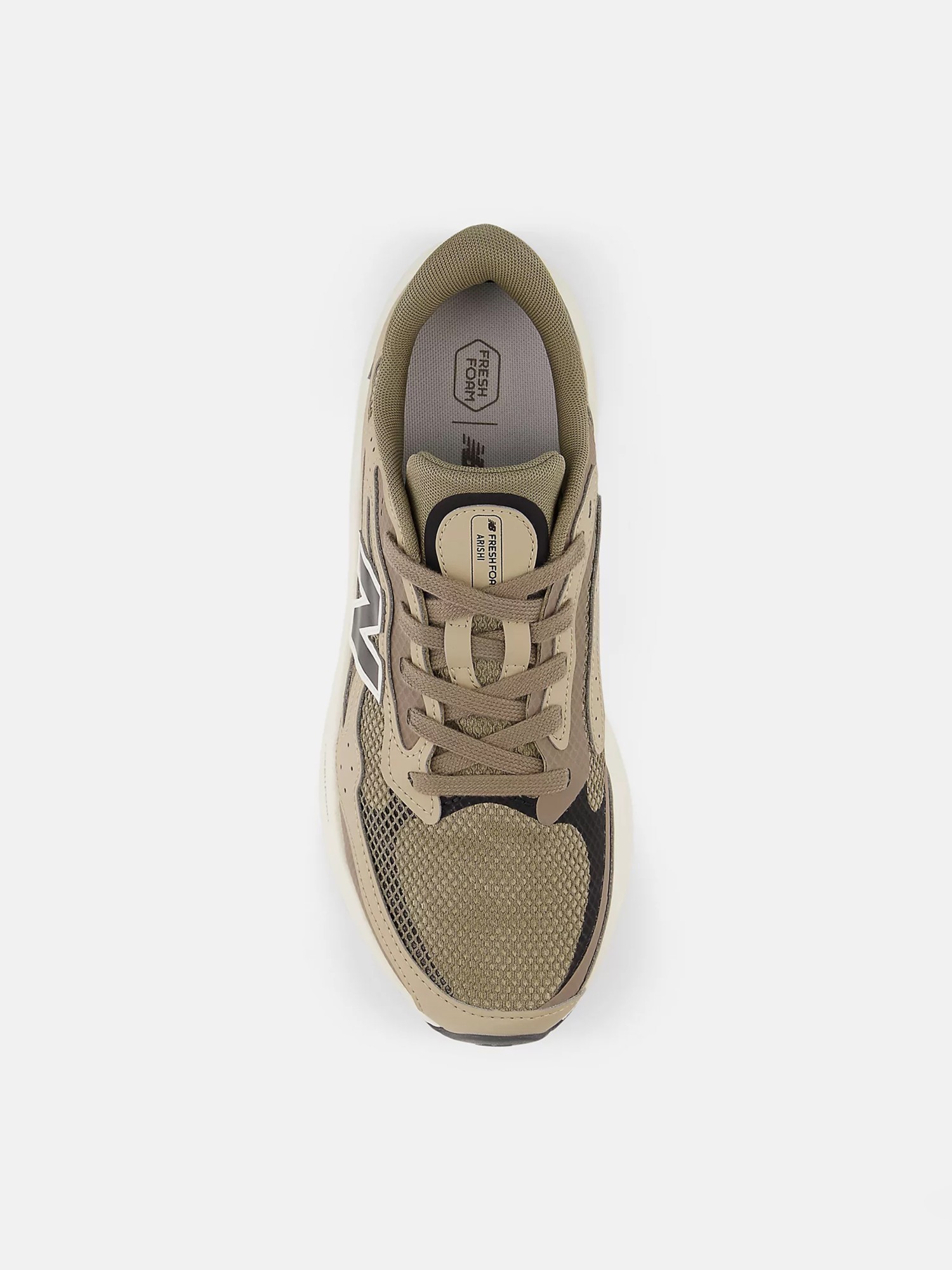 Кроссовки мужские New Balance FRESHFOAM ARISHI V4 бежевые MARIS8I9 изображение 5