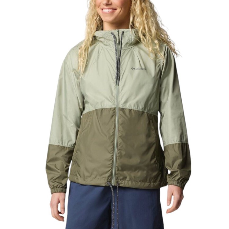 Ветровка женская Columbia Flash Forward™ II Windbreaker хаки 2116531-348 изображение 1