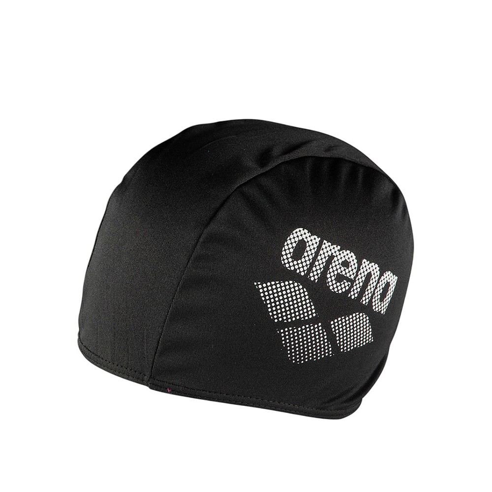 Шапочка для плавания Arena POLYESTER II черная 002467-500