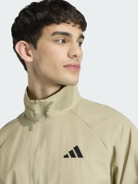 Ветровка мужская Adidas Essential Small Logo Windbreaker песочная KB6076 изображение 3
