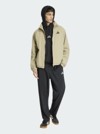 Ветровка мужская Adidas Essential Small Logo Windbreaker песочная KB6076 изображение 6