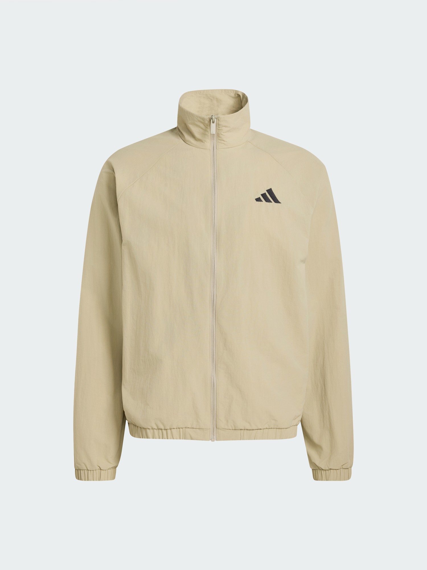 Ветровка мужская Adidas Essential Small Logo Windbreaker песочная KB6076 изображение 7