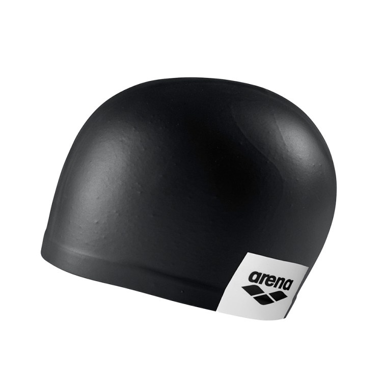 Шапочка для плавания Arena Logo Moulded Cap черная 001912-201