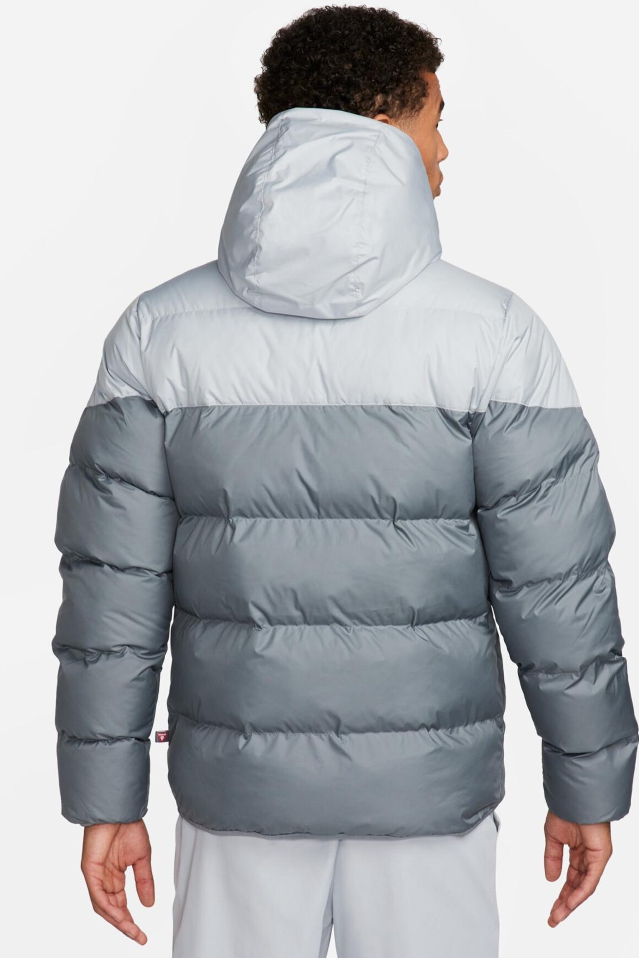 Куртка мужская Nike M NK SF WR PL-FLD HD JKT серая FB8185-077 изображение 4