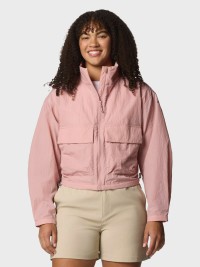 Ветровка женская Columbia Paracutie™ Cropped Cargo Windbreaker розовая 2116571-659 изображение 2