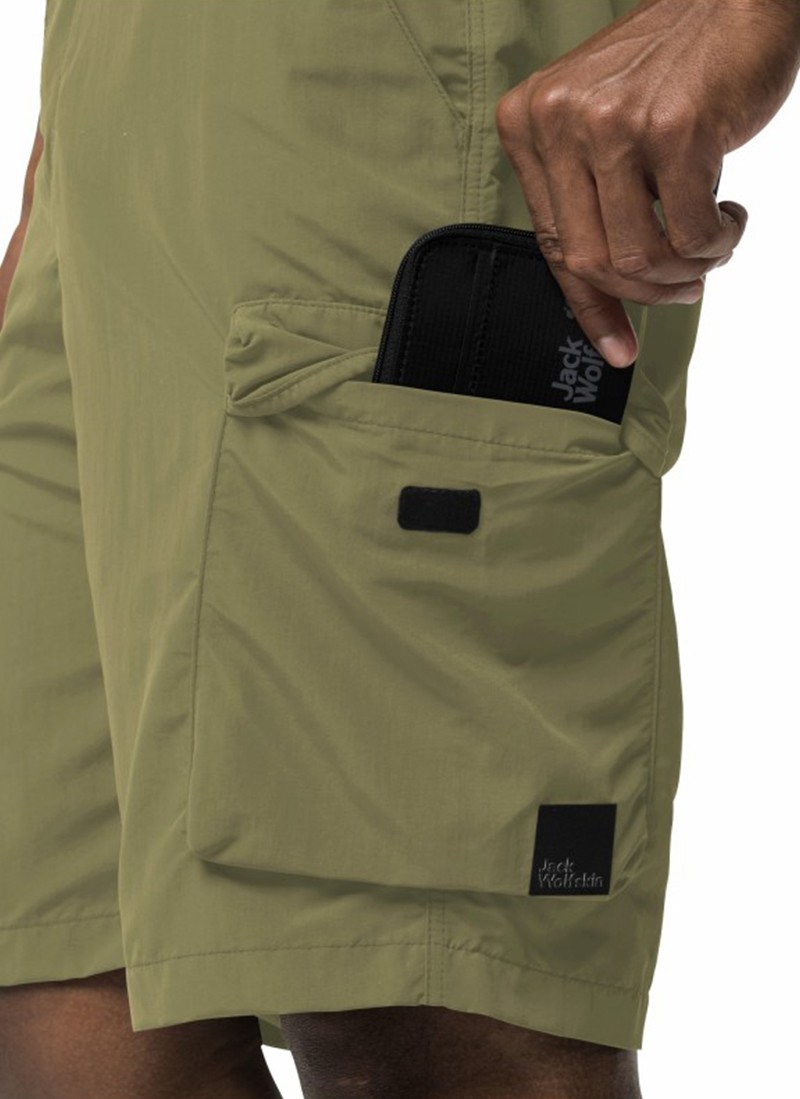 Шорты мужские Jack Wolfskin KALAHARI CARGO M зеленые 1508381-4511 изображение 4