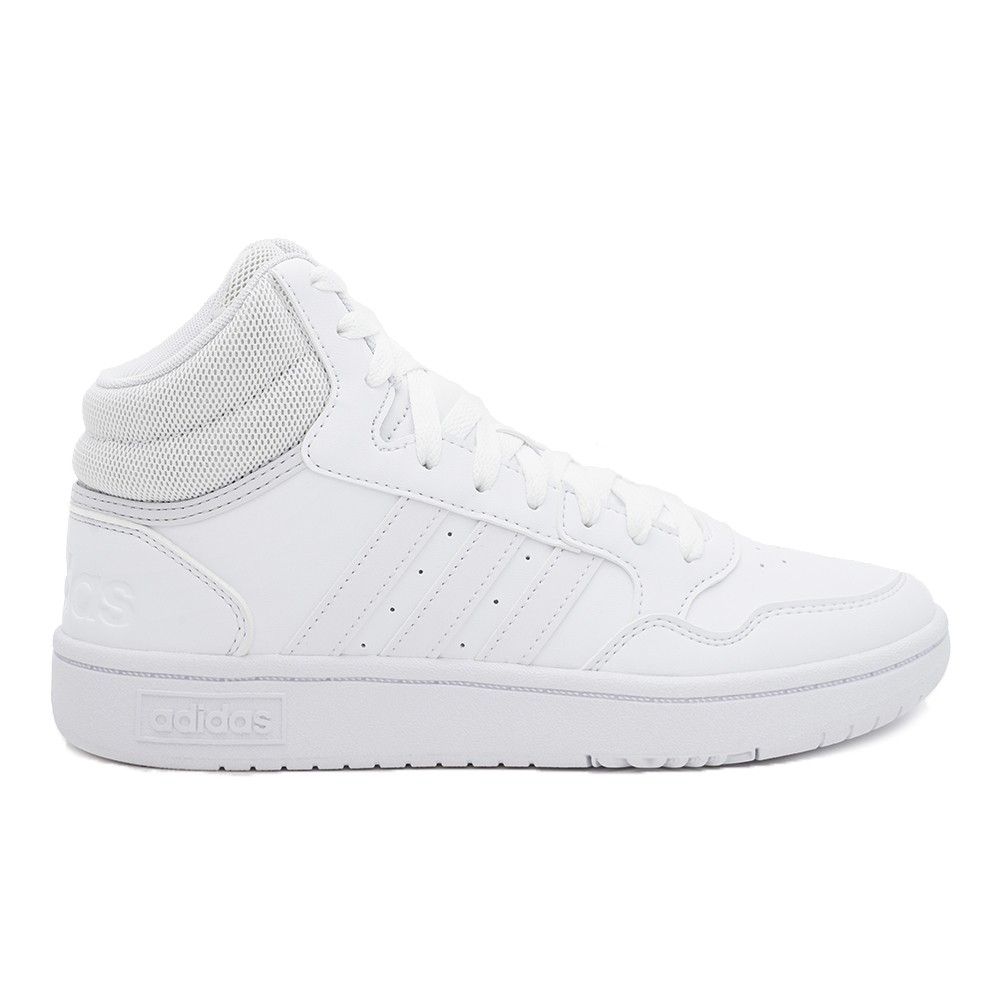Кроссовки женские Adidas HOOPS 3.0 MID W белые GW5457