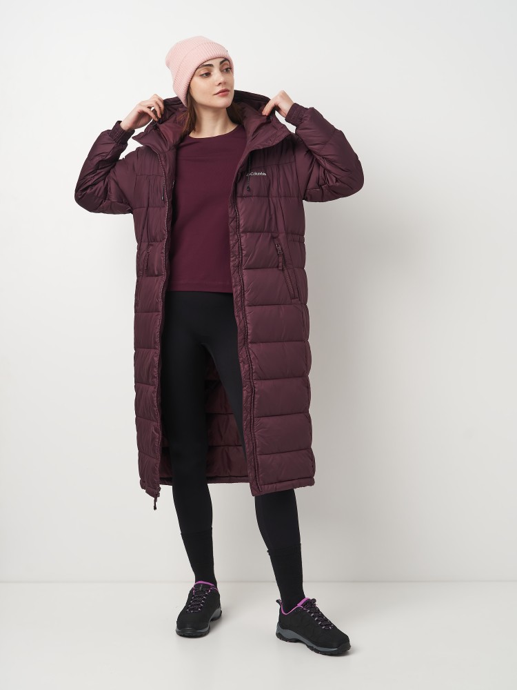 Куртка женская Columbia Pike Lake™ II Long Jacket бордовая 2051351-607 изображение 7