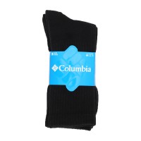 Носки Columbia 3PP Columbia Unisex 2 parts logo Crew черные C1235-BLK изображение 1