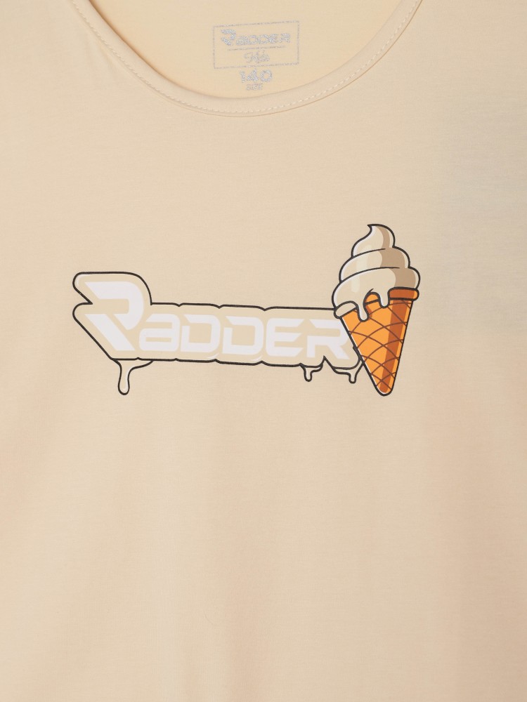 Футболка детская Radder Chino бежевая 442588-125 изображение 4