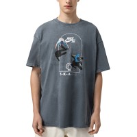 Футболка мужская Nike U NK SB TEE M90 OC COURT темно-серая HJ0816-060 изображение 1