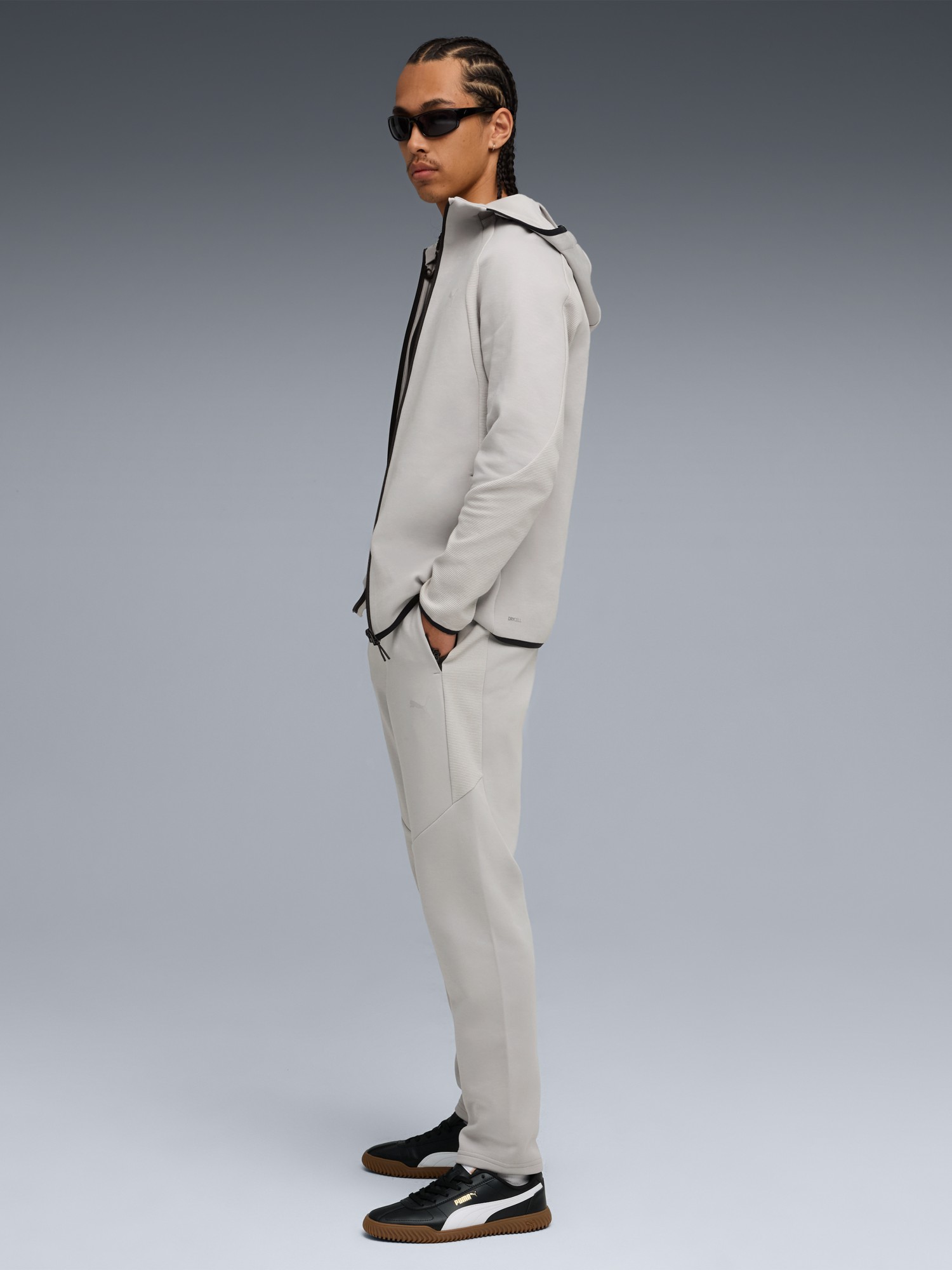 Брюки мужские Puma EVOSTRIPE Pants DK серые 68823463 изображение 4