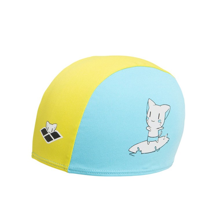 Шапочка для плавания детская Arena FRIENDS KIDS POLYESTER CAP голубая 003994-310 изображение 1