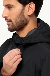 Куртка мужская Jack Wolfskin WINTERLAGER PARKA M черная 1115471-6000 изображение 5