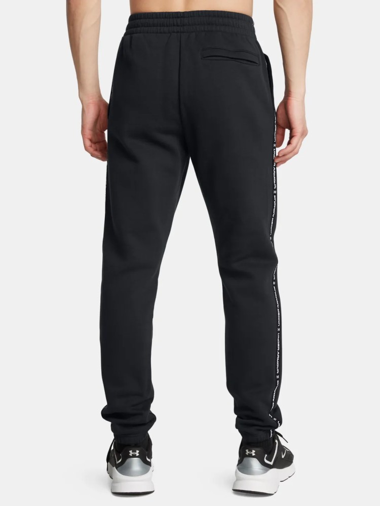 Брюки мужские Under Armour UA Icon Fleece Jgr Taping черные 1389358-001 изображение 3