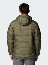 Куртка мужская Columbia Fivemile Butte™ II Hooded Jacket зеленая 2086911-397 изображение 3