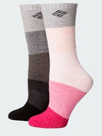 Носки Columbia Moisture Control Anklet Stripe 2 pack серые RCL104W_-AS4 изображение 2
