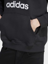 Толстовка мужская Adidas TREFOIL HOODY черная IM4489 изображение 6